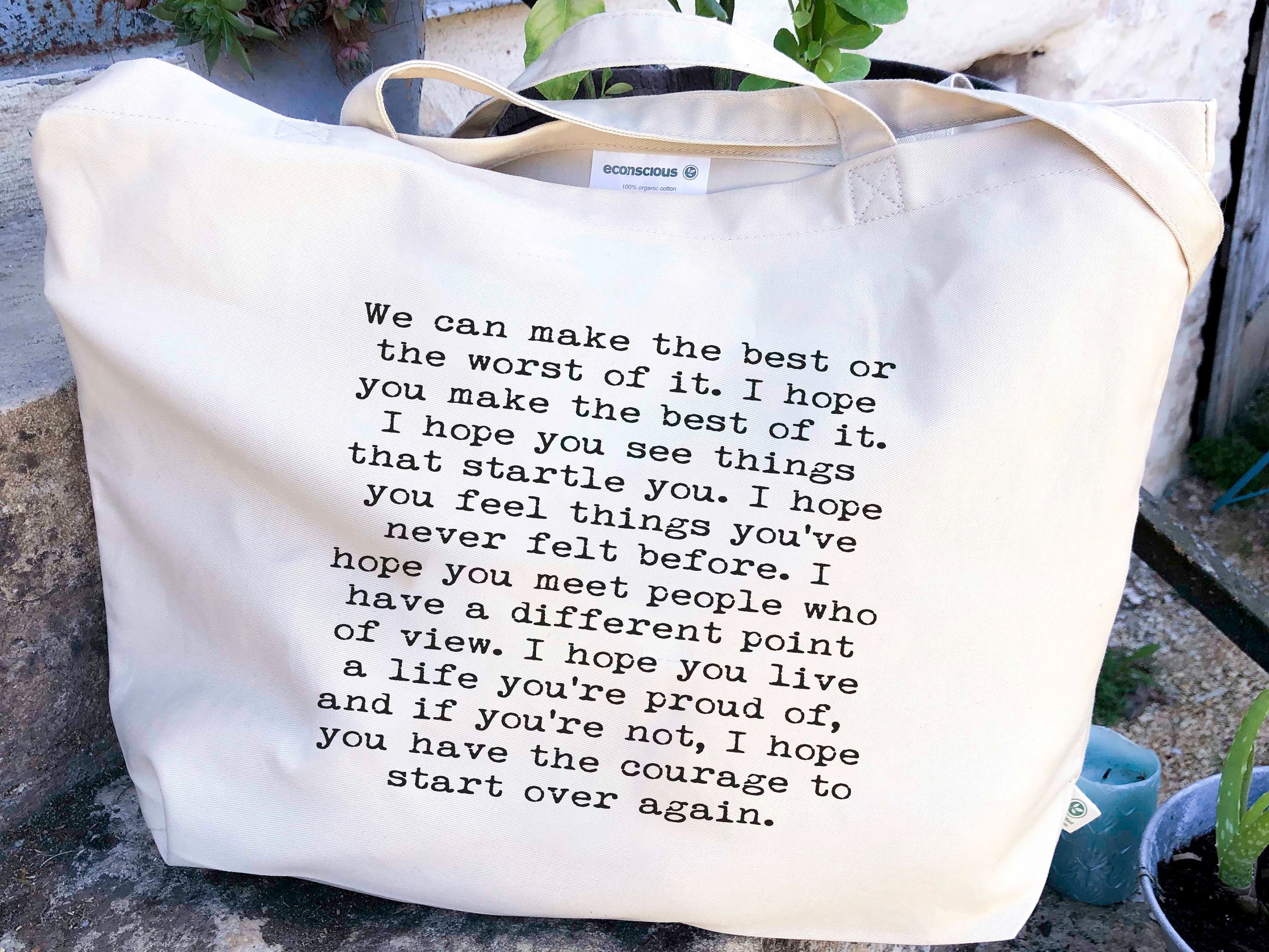 Hope In The Things Not Yet Seen {Tote Bag} Hope In The Things Not Yet Seen {Tote Bag}