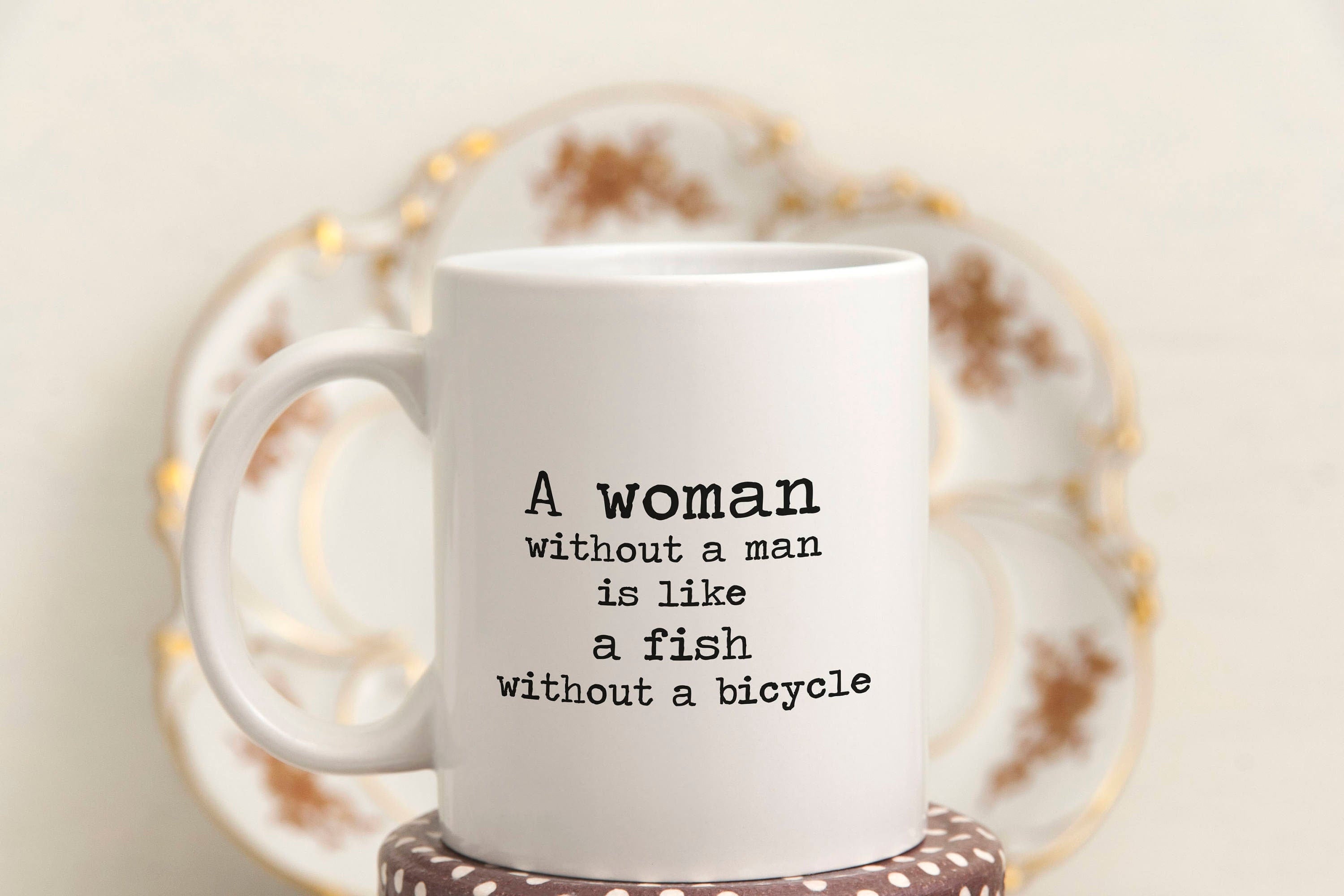 Feminist Power Quote Mug , Feminist mug