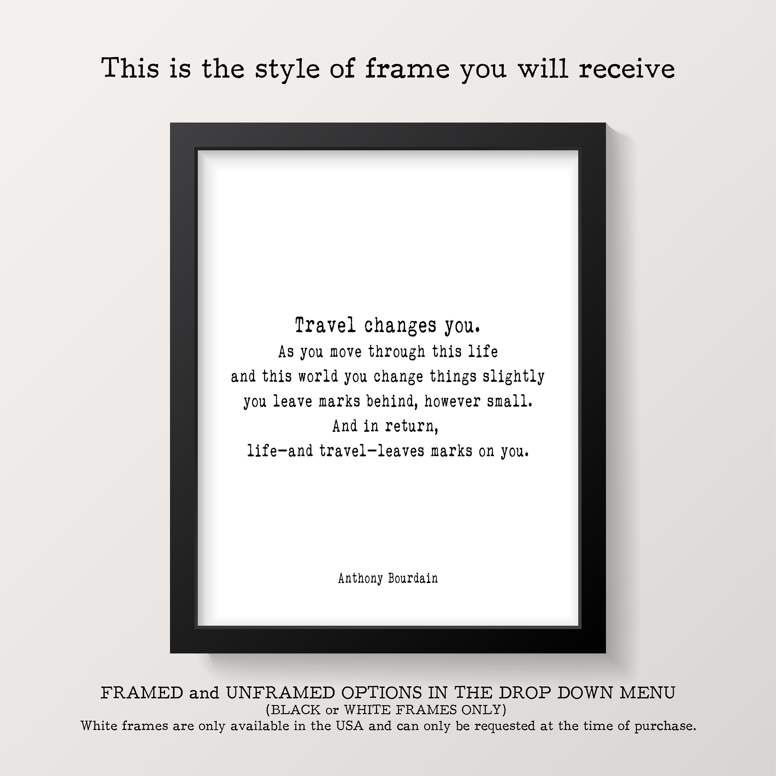 Francis Bacon Life Quote Inspirational Print Gift, Typography Quote Print Black & White Unframed or Framed Art