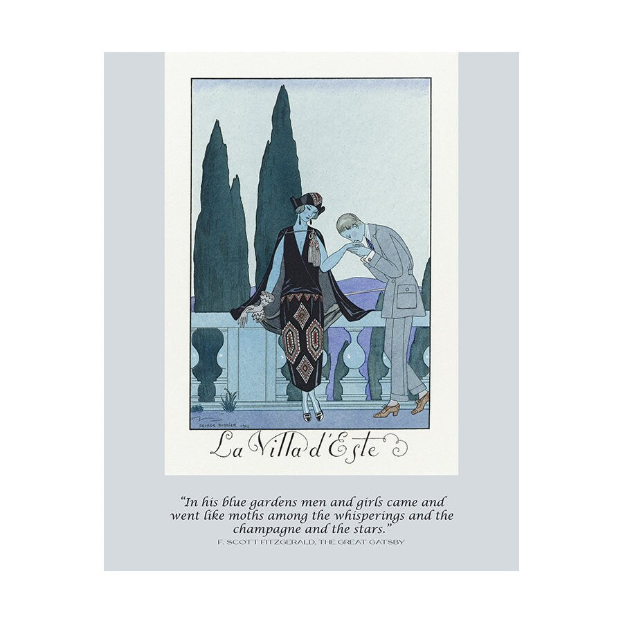 F Scott Fitzgerald Quote Prints Set of 4, Gallery Wall Set for Home Decor