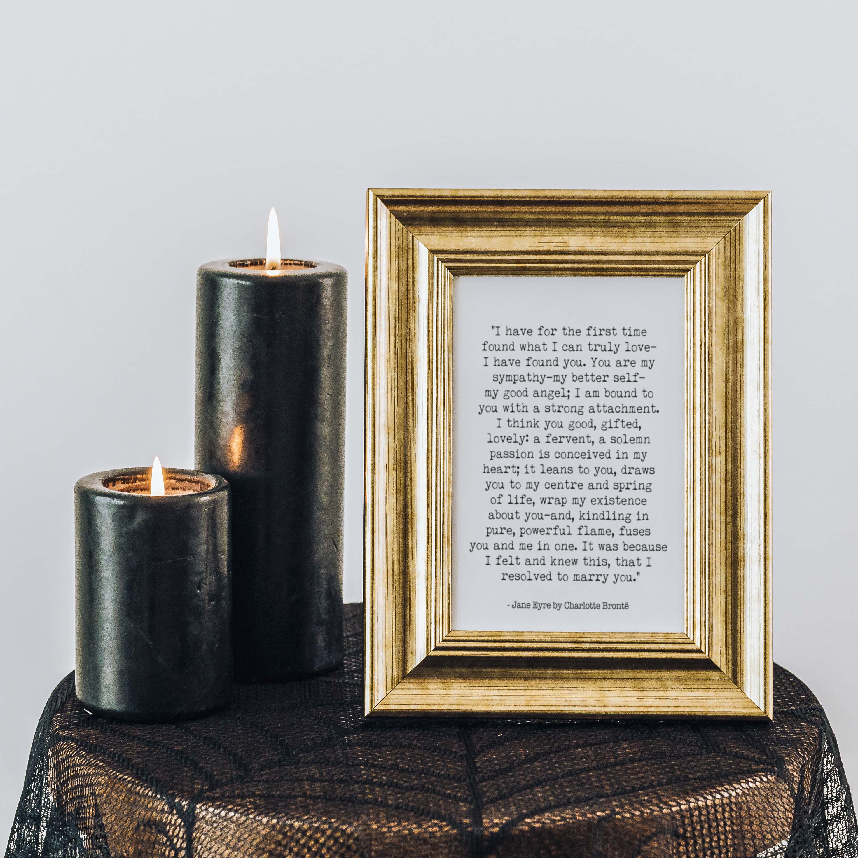 I have Found You Jane Eyre Print
