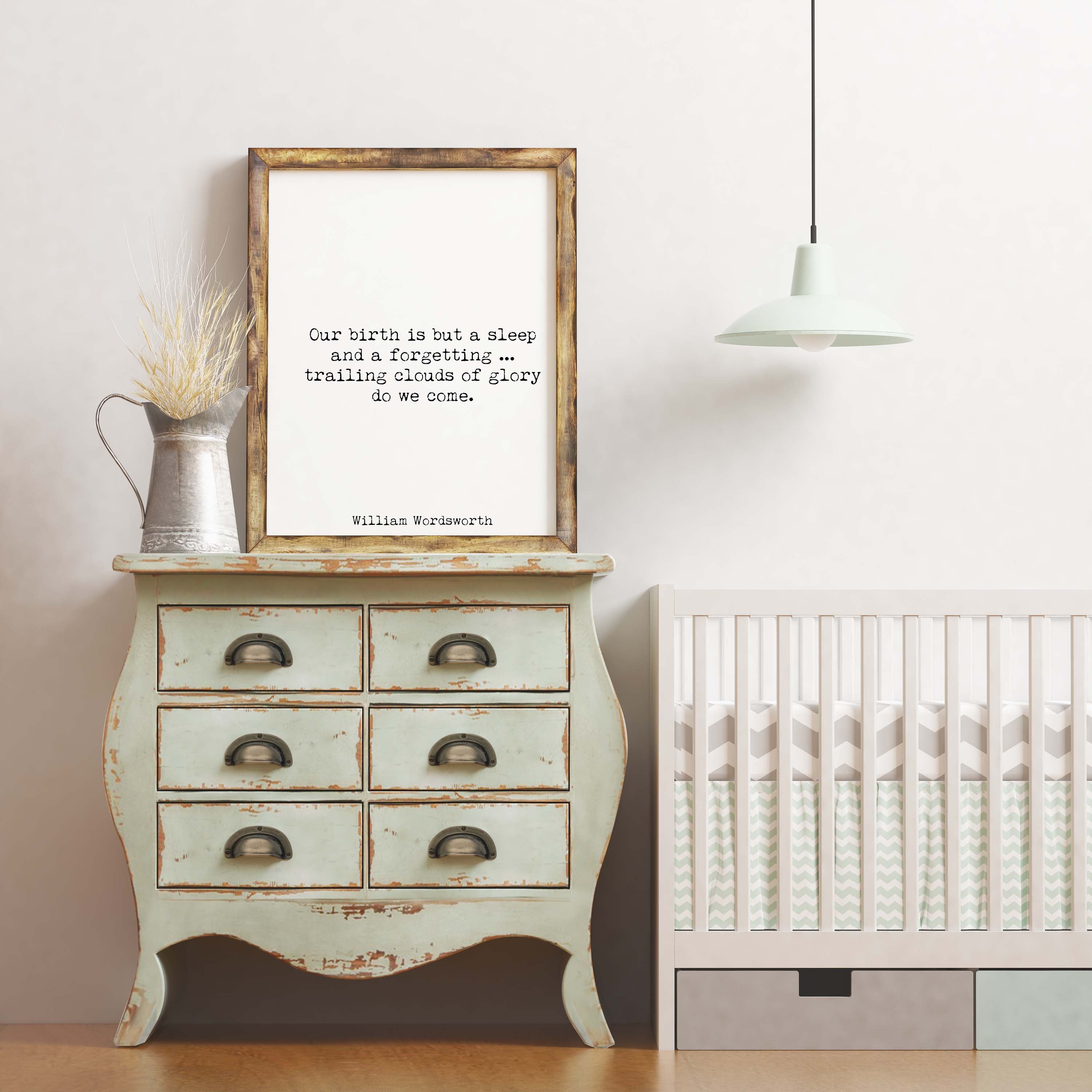 Our Birth Is But A Sleep William Wordsworth Print